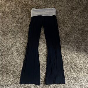 Navy blue and light blue fold over  BrandyMelville Pants